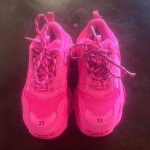 Hot pink kids Balenciaga